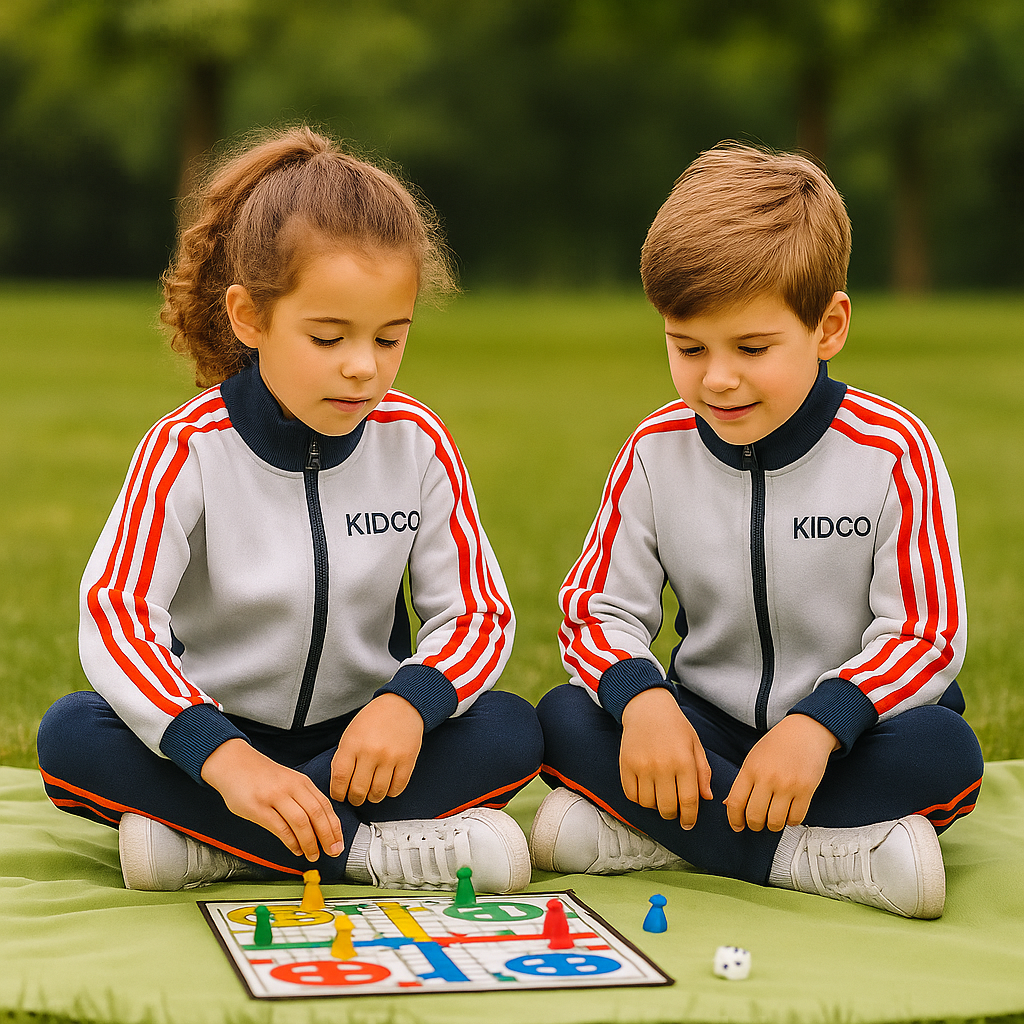 KIDCO WHITE RED TRI LINNER