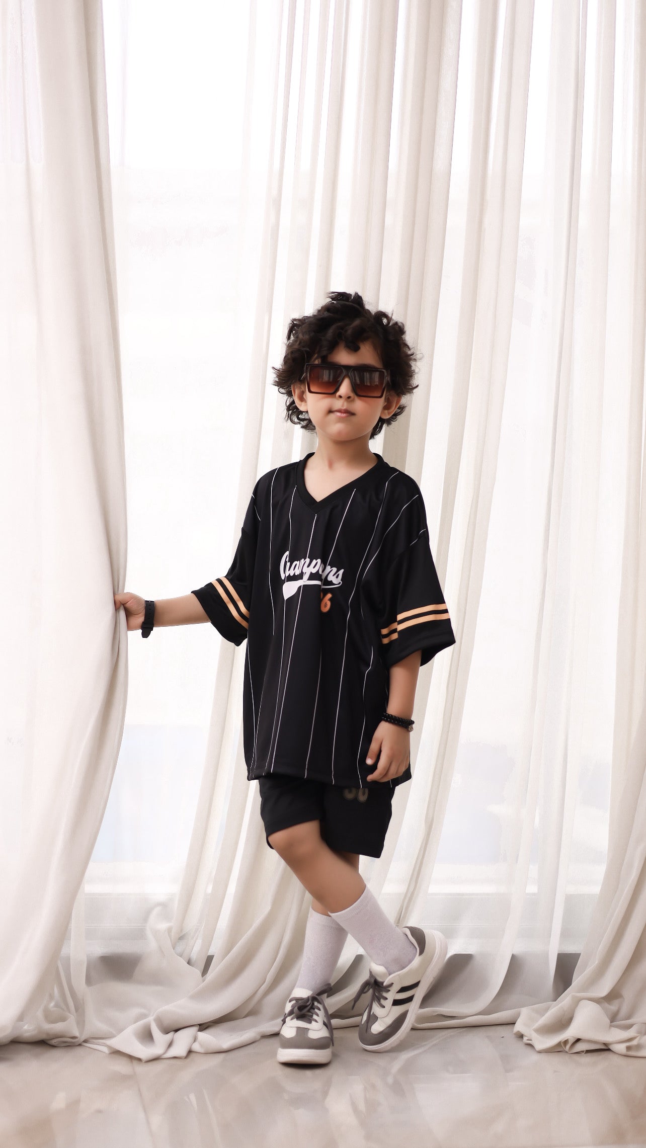 (B) CHAMP DROP SHOULDER OVERSIZED