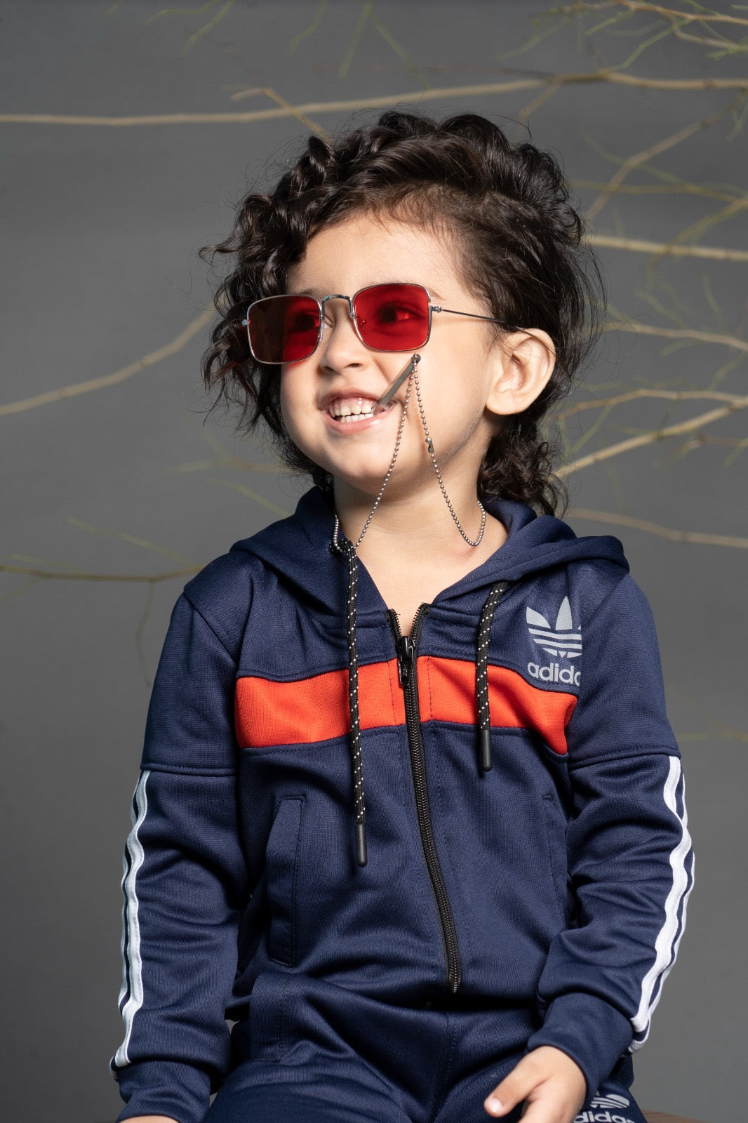 (W) Adi navy blue premium
