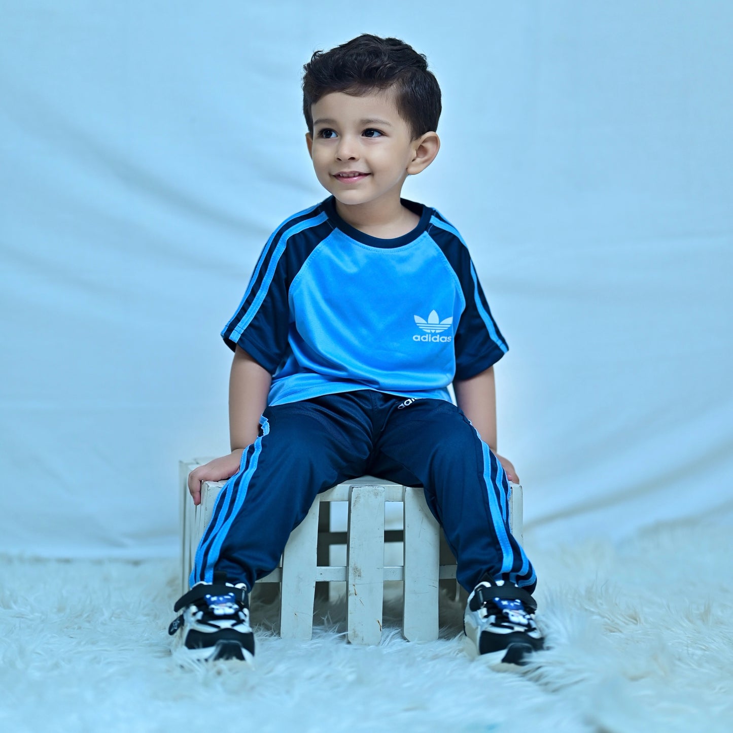 Adi Sky Blue Kids summers