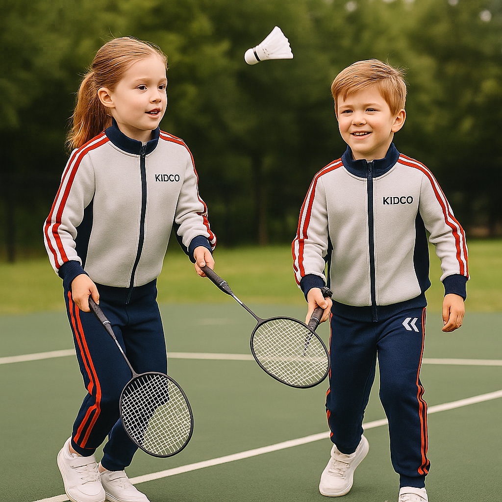 KIDCO WHITE RED TRI LINNER