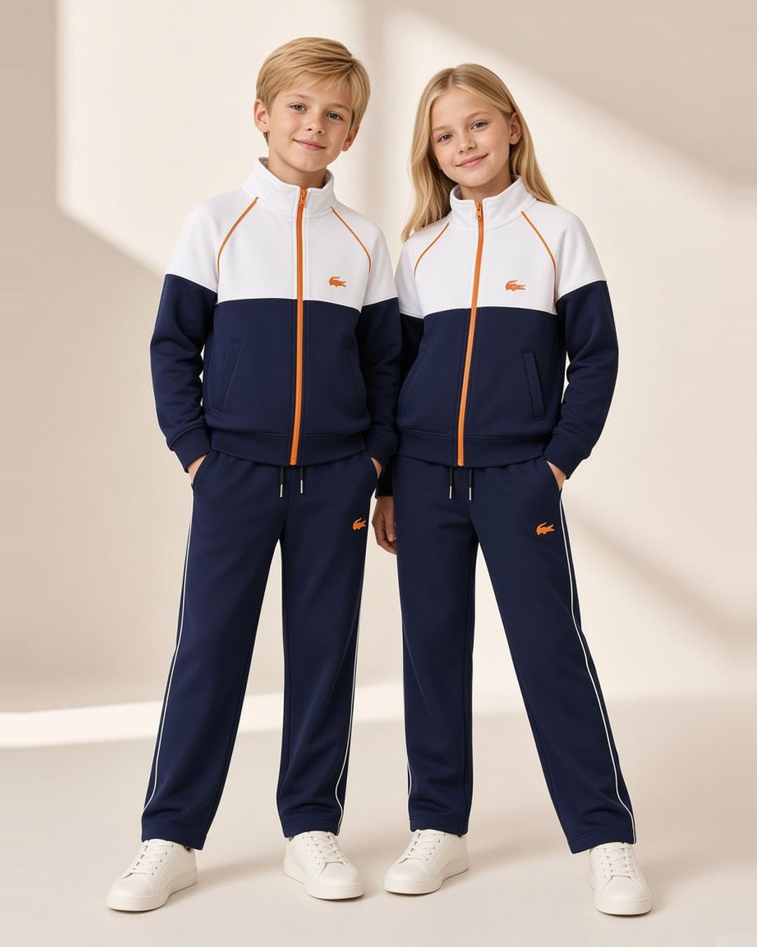 Costa Navy White Kids W