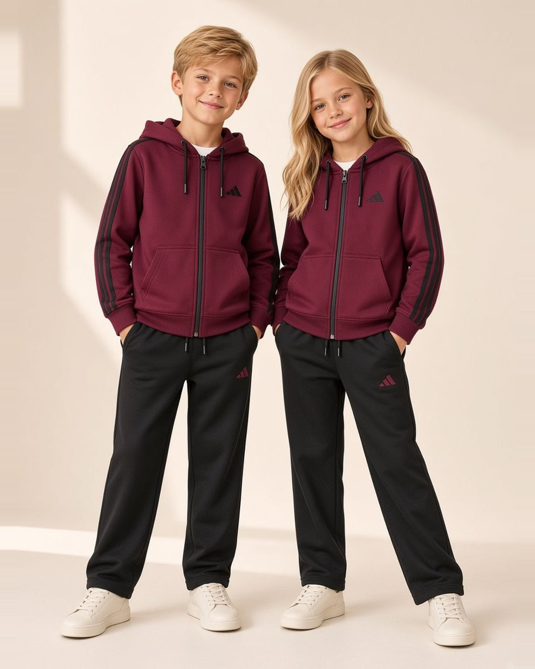 Adi burgundy Black (W)