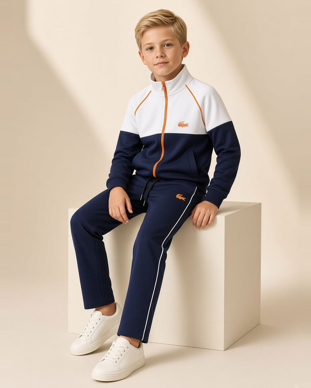 Costa Navy White Kids W