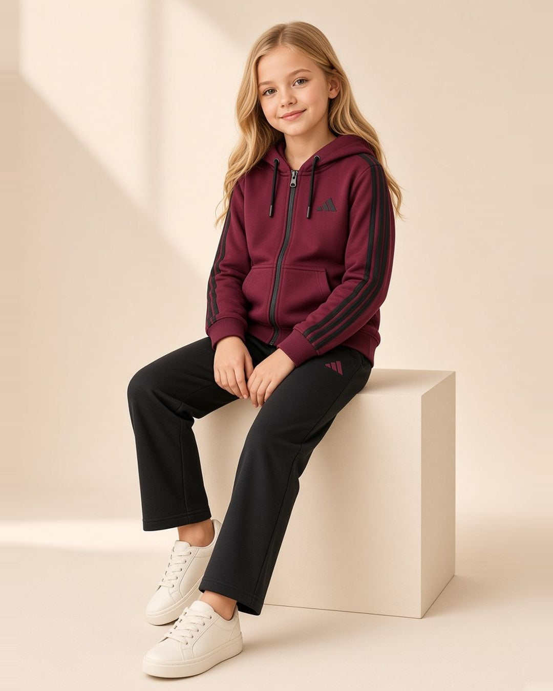 Adi burgundy Black (W)