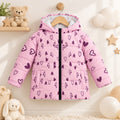MiniBee Bomber Jacket — Pink Hearts