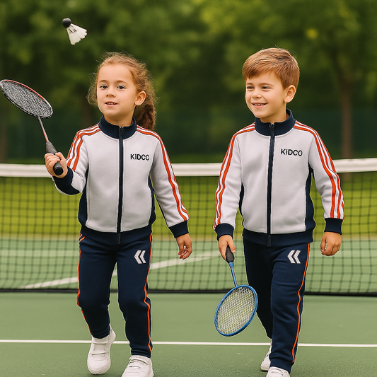 KIDCO WHITE RED TRI LINNER