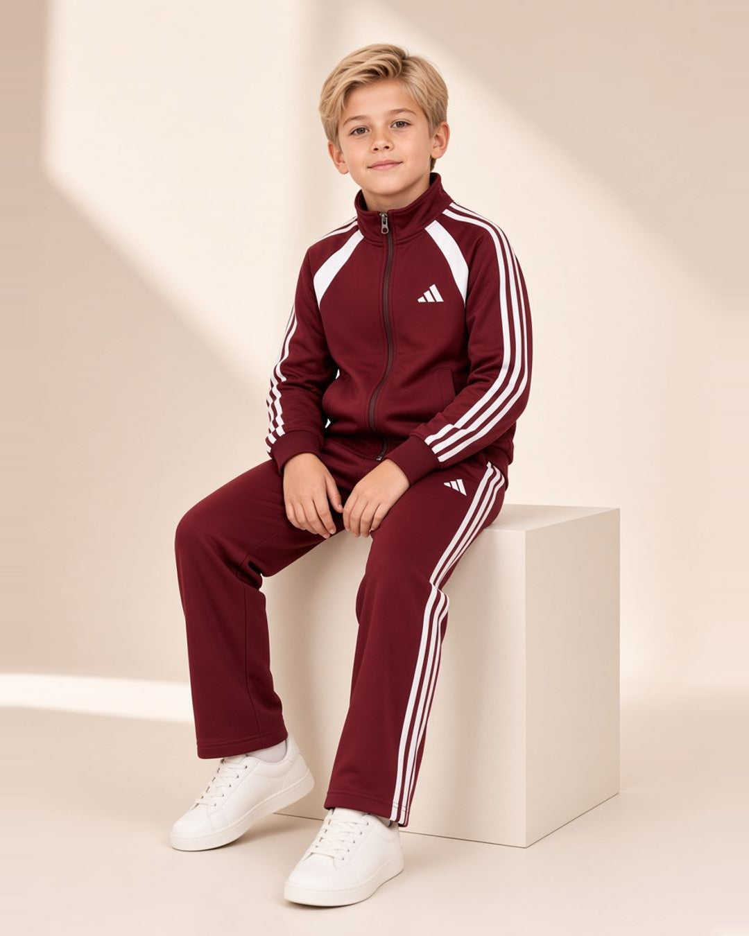Adi Maroon Tri Winters