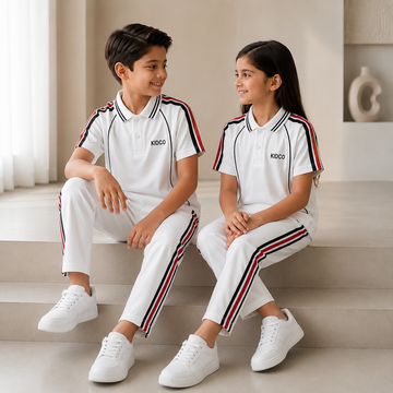 Kidco white multi strips