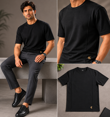 Kman Textured Tee black