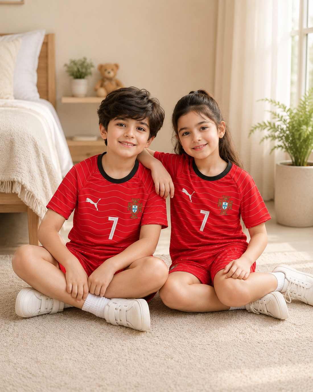Red Portugal Ronaldo Kit