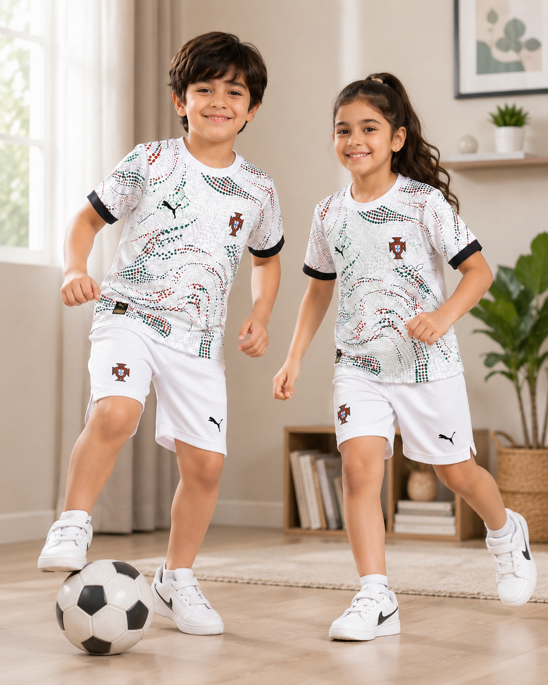Portugal Ronaldo White Kit