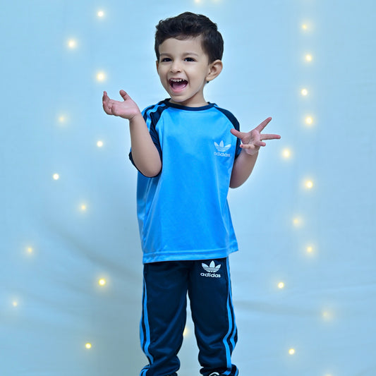 Adi Sky Blue Kids summers
