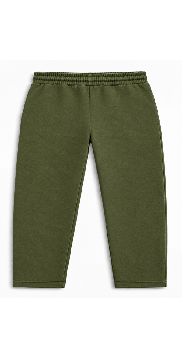 Olive Green trousers back