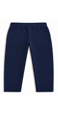 Navy trousers back