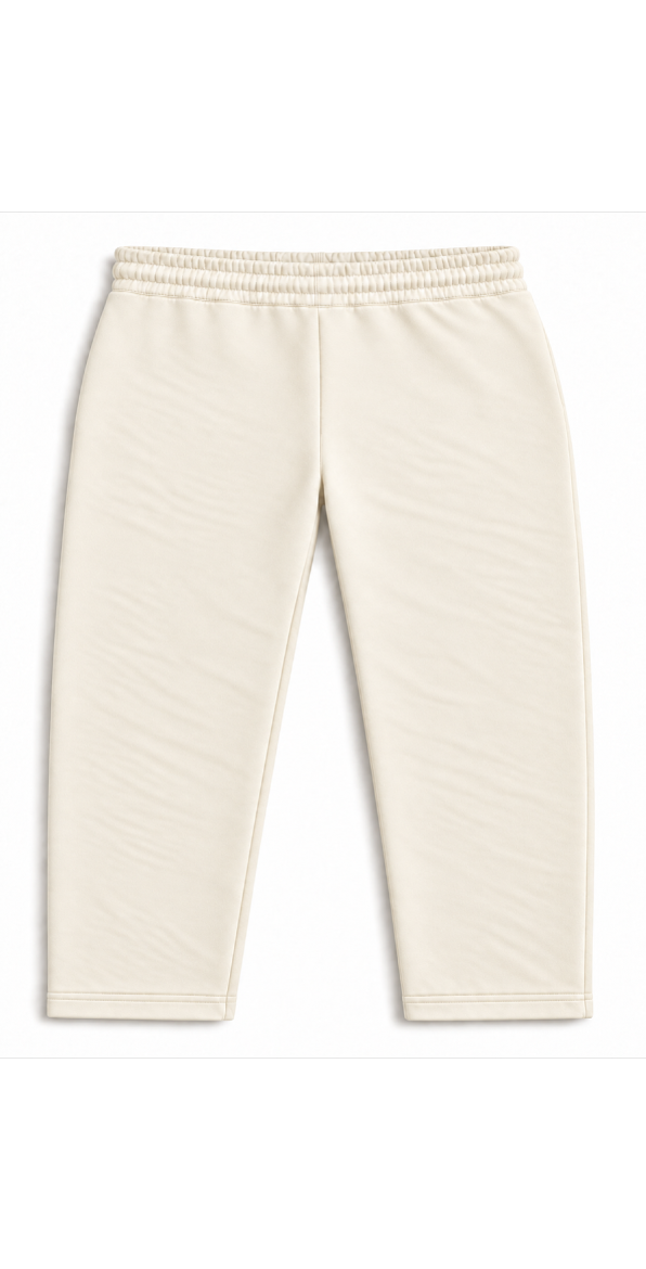 Cream trousers back