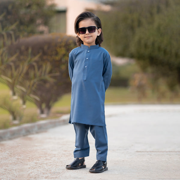 ELEGENT BLUE SHALWAR KAMEEZ