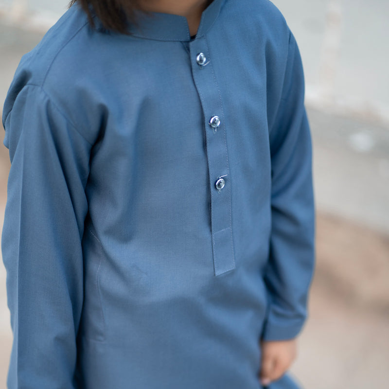 ELEGENT BLUE SHALWAR KAMEEZ