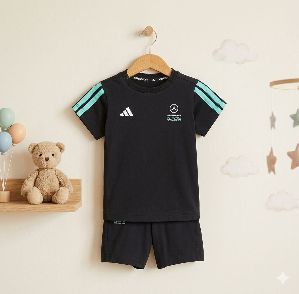 ADI BLUE ZINK TEE-SHORTS
