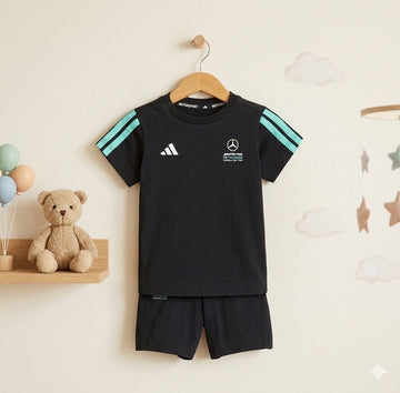 ADI BLUE ZINK TEE-SHORTS