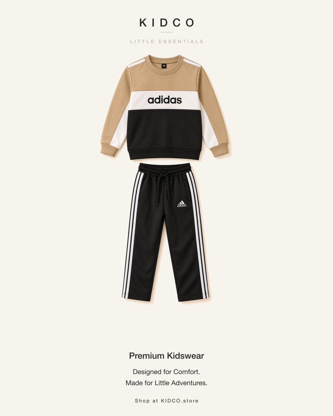 Adi Beige Black Winters