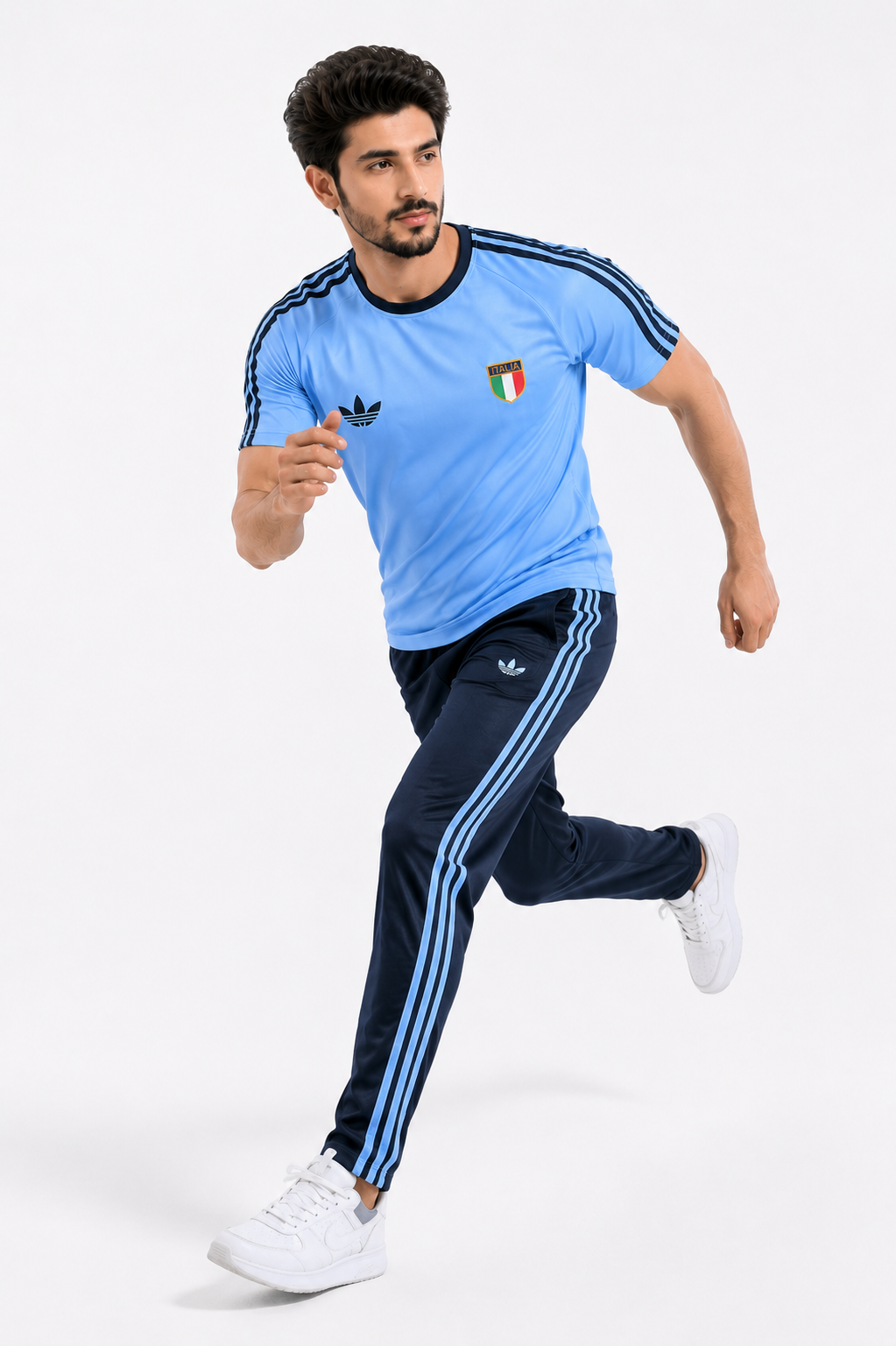 Adi Mesh Sky blue Tracksuit