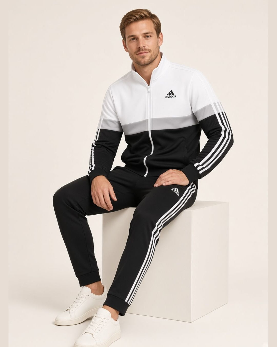 KIDCO Premium Men’s Winter Tracksuit – Black