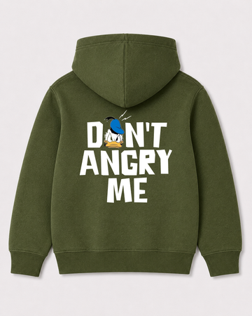 Olive green hoodie back 1114