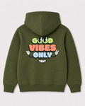 Olive green hoodie back 1421