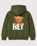 Olive green hoodie back 1520
