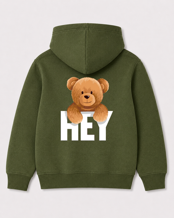 Olive green hoodie back 1520