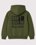 Olive green hoodie back 1526