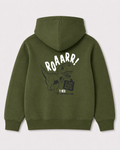 Olive green hoodie back 2122