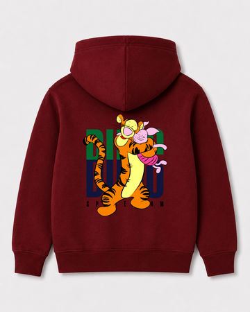 Red hoodie back 1008