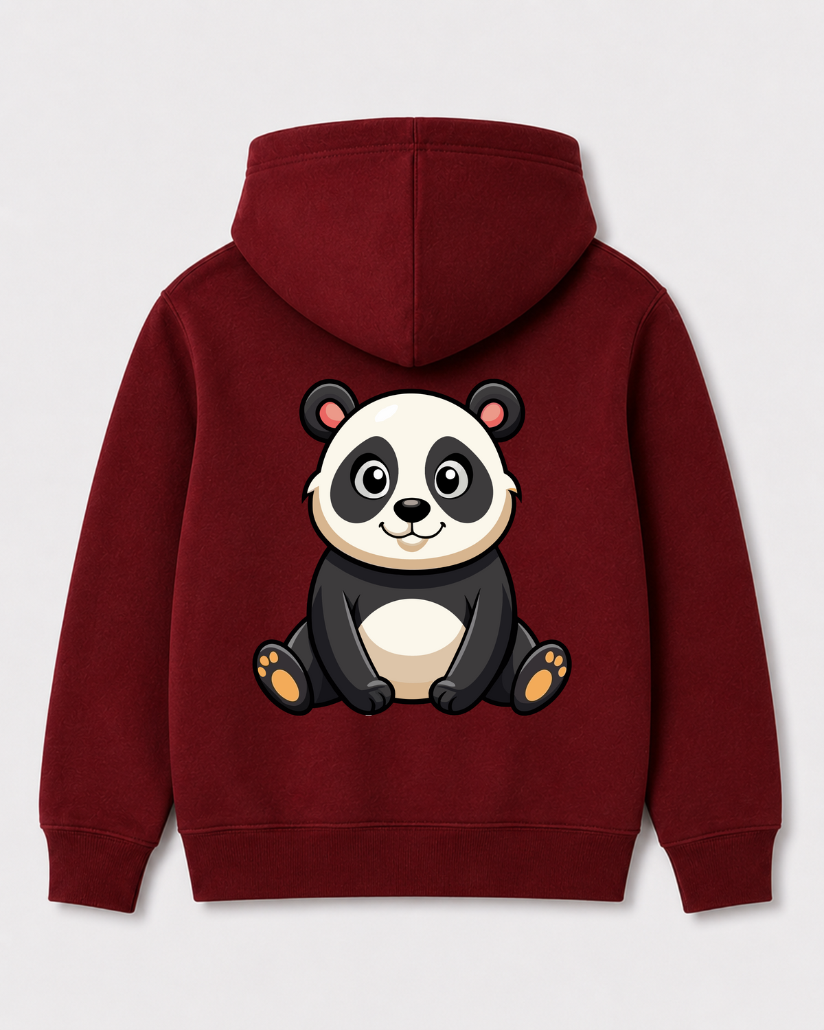 Red hoodie back 1009