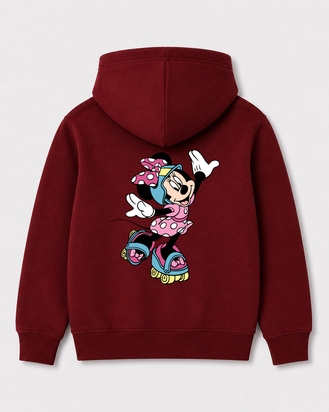 Red hoodie back 1017