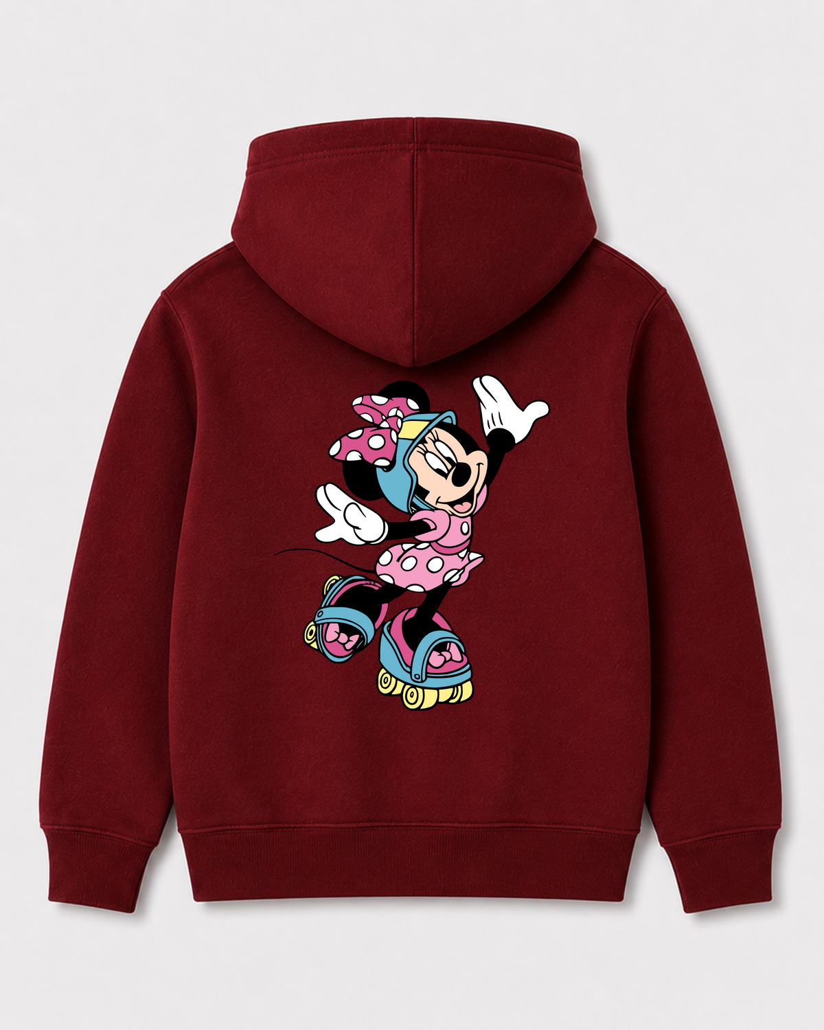 Red hoodie back 1017