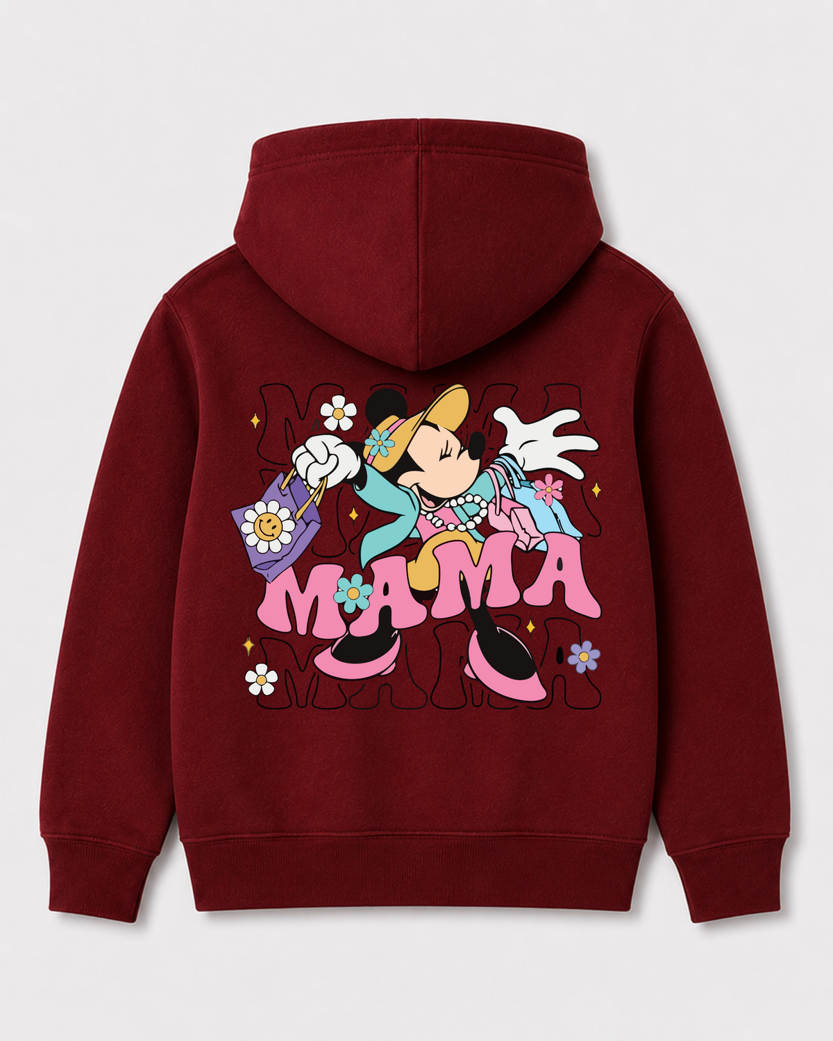 Red hoodie back 1018