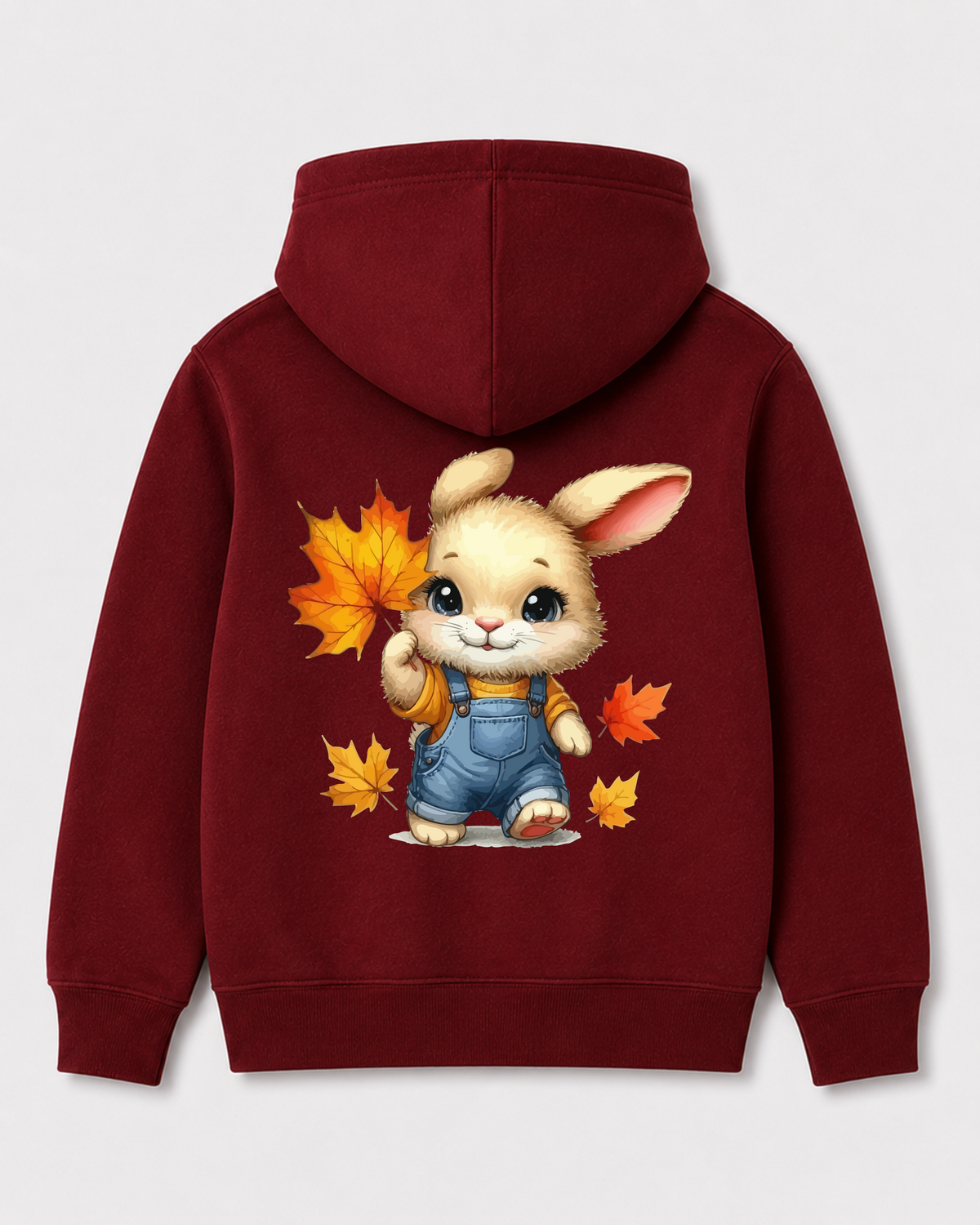 Red hoodie back 1020