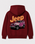 Red hoodie back 1022