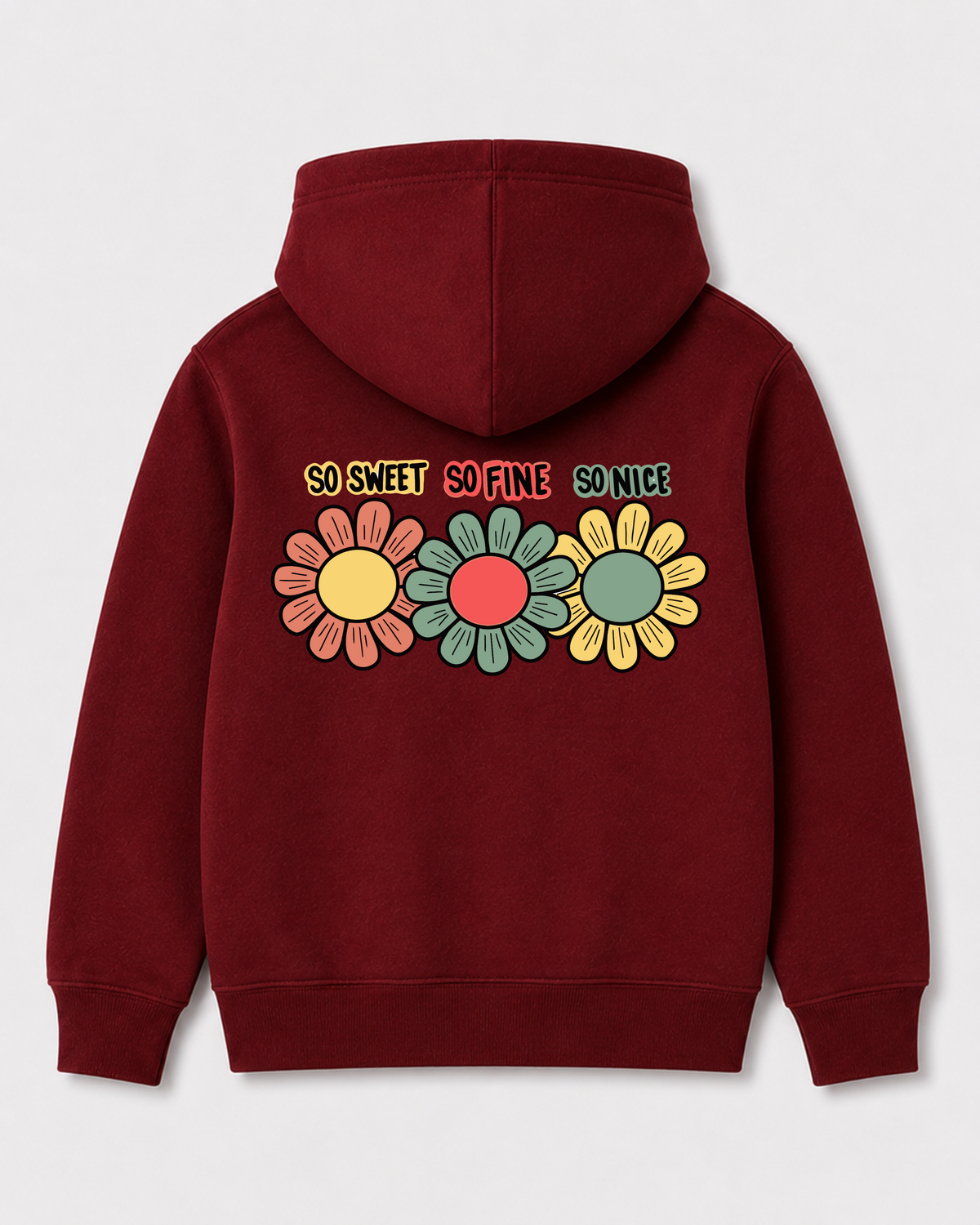 Red hoodie back 1023