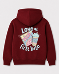 Red hoodie back 1028