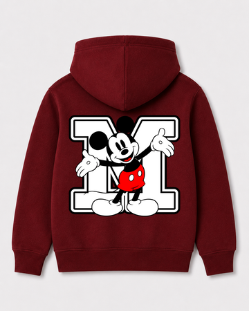 Red hoodie back 1029
