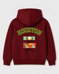 Red hoodie back 1033