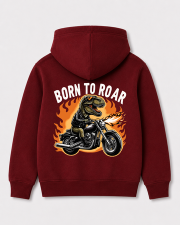 Red hoodie back 1046