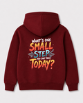 Red hoodie back 1061