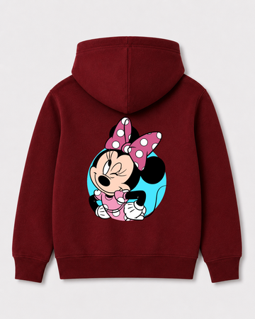 Red hoodie back 1063