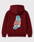 Red hoodie back 1068