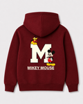 Red hoodie back 1078
