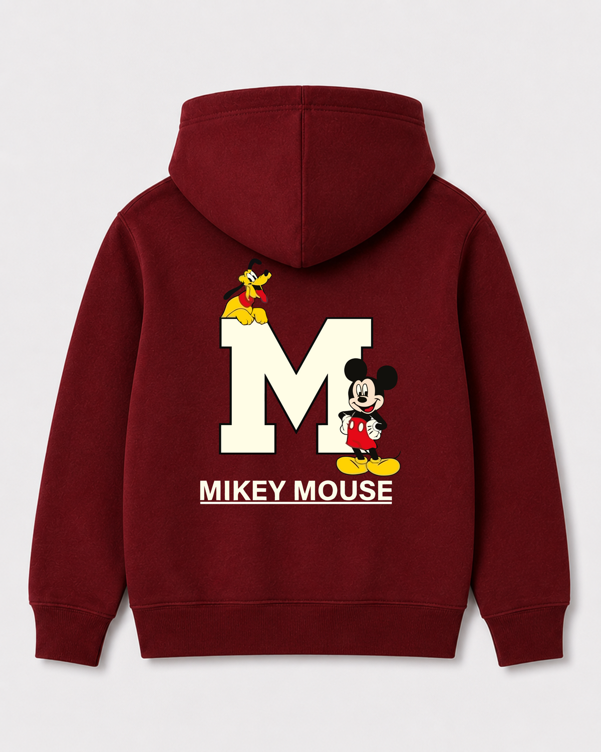 Red hoodie back 1078